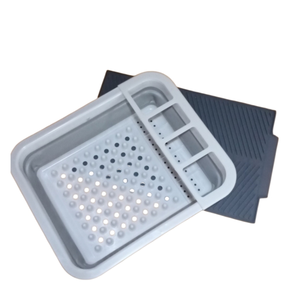 6/$15 dish rack and dish mat